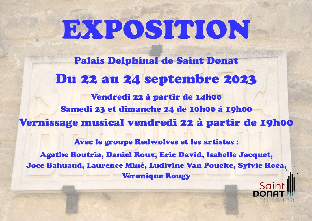 EXPOSITION ST DONNAT Septembre 2023