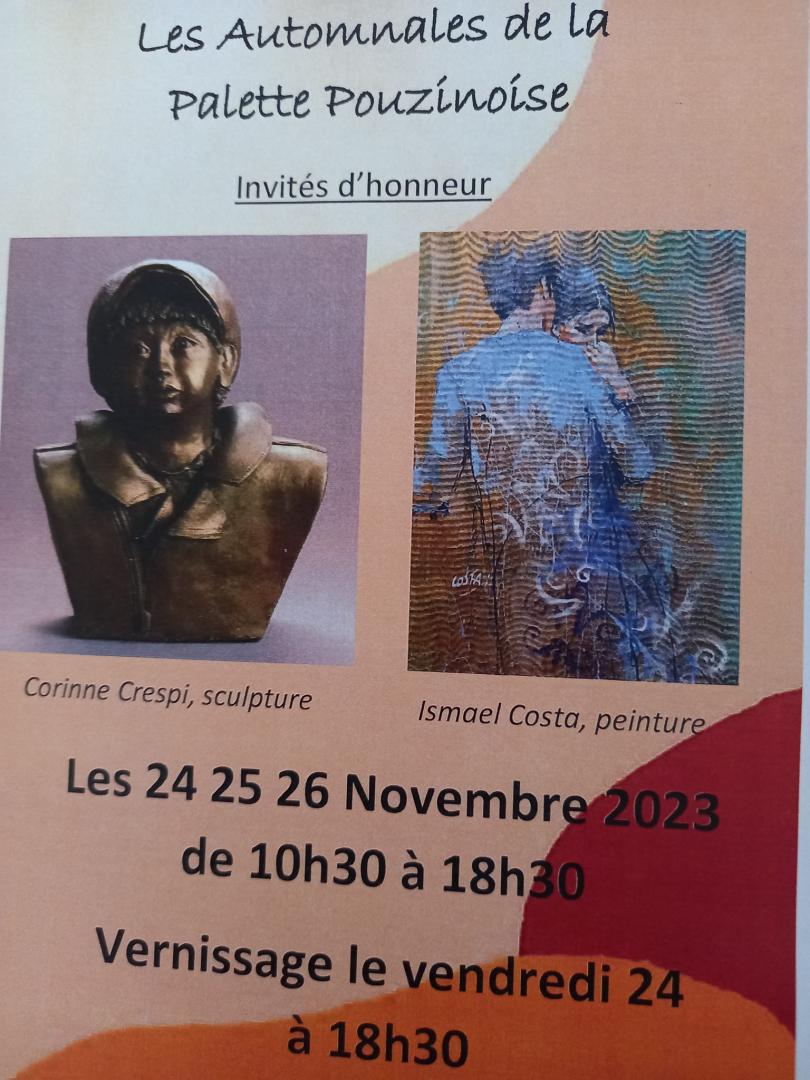 EXPOSIITION LA PALETTE POUZINOISE AU POUZIN 